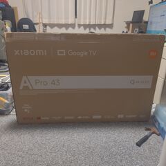 Xiaomi チューナーレステレビ 43インチ 4K 液晶 QLED A Pro 2026 直接取引限定の画像