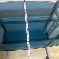 強化ガラスのデスクでの画像