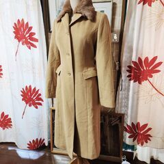 LAUTREAMONT(ロートレアモン) リアルファー＆アンゴラ。ふわり柔らか、上質なロングコート。いかがでしょうか？の画像