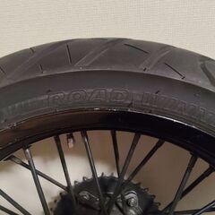 モタード用タイヤ（カワサキKLX250E外し）の画像