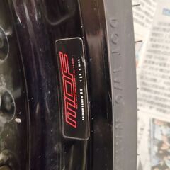 モタード用タイヤ（カワサキKLX250E外し）の画像