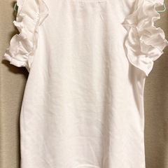 ⦅新品未使用⦆ LUNACION フリルスリーブTシャツの画像
