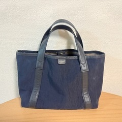 ペッレモルビダ ミニトートバッグ TE011N ネイビーの画像