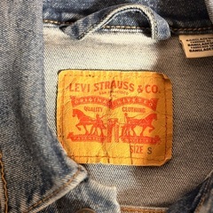 Levi's リーバイス デニムジャケット Gジャン Sサイズ ブルーの画像