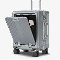 一回利用のみ　機内持ち込み可　
スーツケース フロントオープンの画像