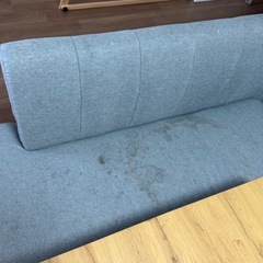 【無料】 ソファー / 昇降テーブル /クッション2個 / 6~8人掛けの画像