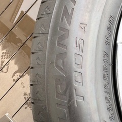 新車外し　40系アルファード　エグゼクティブ　純正タイヤ　225/65r17の画像