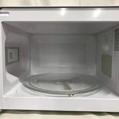 【北見市発】ハイアール Haier 電子レンジ JM-17H-50 2019年製 白 一人暮らし 新生活 引っ越し (E3860wYM)の画像