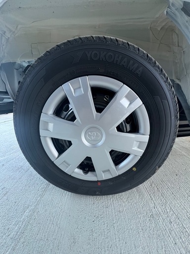 ピクシスバン新車外し12インチホイール 4本キャップ付S700系ハイゼットOEM 新車外し級】ハイゼットカーゴ 純正タイヤ・ホイール4本 145/80R12 LT