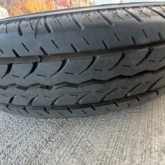  【新車外し級】ハイゼットカーゴ 純正タイヤ・ホイール4本 145/80R12 LT（ピクシスバン外し）の画像