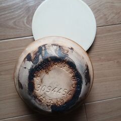 益子焼の土釡の画像
