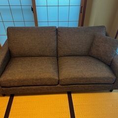 ニトリ 3人掛け用ソファ 布張りカウチソファ Nポケットの画像