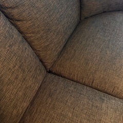 ニトリ 3人掛け用ソファ 布張りカウチソファ Nポケットの画像