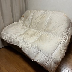 西川　羽毛掛布団の画像