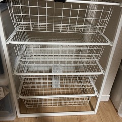 美品　収納　イケアの画像