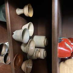 萩焼 お茶碗   湯呑み茶碗の画像