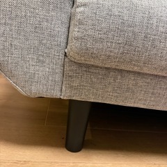 LOWYA 2人掛けソファ クッション付の画像