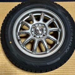 WINTER MAXXスタッドレスタイヤ　ホイール付　4本 の画像