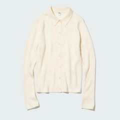 《処分価格》UＮIQLO メリノリブポロカ－ﾃﾞィガン【未着用】の画像