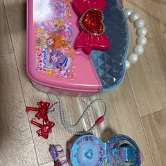 プリキュア、クリスマスハンドケース鍵付き、アクアパットセットの画像