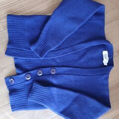 ウールカーディガン　の画像