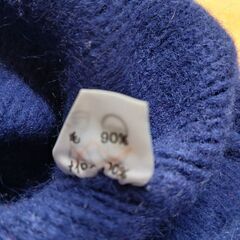 ウールカーディガン　の画像