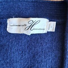 ウールカーディガン　の画像