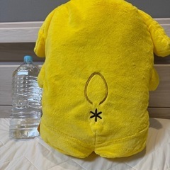 ポムポムプリン　ぬいぐるみ　ビッグ　新品未使用の画像