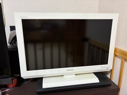 東芝 26V型液晶テレビホワイト REGZA 26RB3 外付HDD録画可 (shimo