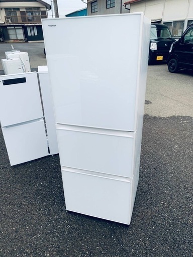 ♢TOSHIBA ノンフロン冷凍冷蔵庫【2018年製】GR-M33SXV