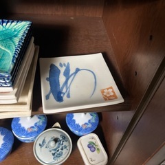 四角の和皿の画像