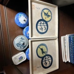 四角の和皿の画像