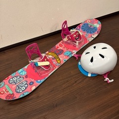 Burton キッズ　スノボセット　ヘルメット付き　幼児サイズの画像