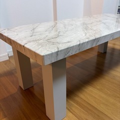 大理石風 テーブル ローテーブル　の画像
