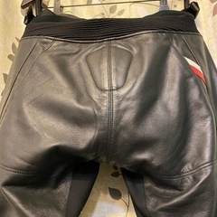 クシタニ　KUSHITANI K-1065 FEEDER PANTS フィーダーパンツ　M 本革 レザーパンツ ブーツアウトの画像