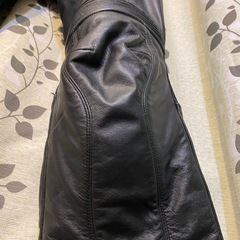 クシタニ　KUSHITANI K-1065 FEEDER PANTS フィーダーパンツ　M 本革 レザーパンツ ブーツアウトの画像