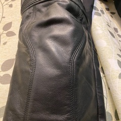 クシタニ　KUSHITANI K-1065 FEEDER PANTS フィーダーパンツ　M 本革 レザーパンツ ブーツアウトの画像