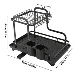 【新品】水切りラックの画像