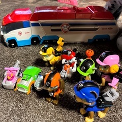 パウパトロールのおもちゃの画像