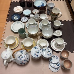 【さしあげます】食器、急須、湯呑み、コーヒーカップの画像