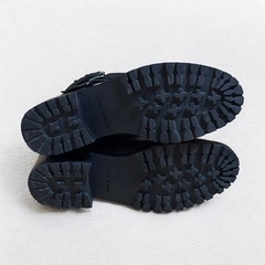 コールハーン エンジニアブーツ 黒 6B 23cmの画像