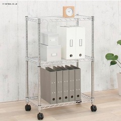 【年内処分・まとめ割あり】アイリスオーヤマ メタルラック　美品 大阪市中央区  の画像