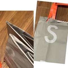 プレスバターサンド ショップ紙袋　8枚 ショッパーの画像