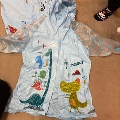 子ども用レインコート　140サイズ　　3着の画像