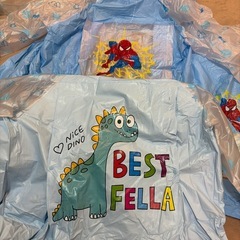 子ども用レインコート　140サイズ　　3着の画像