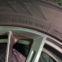 マツダ　CX60用スタッドレスタイヤ　の画像