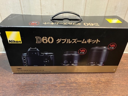 ☆ニコンデジカメD60 Wズームキット