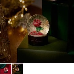 青山フラワーマーケット オリジナルスノードーム「ROSE」の画像