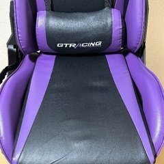 【人気モデル】GTPLAYER ゲーミングチェア GT002（カラー：ムラサキ）の画像