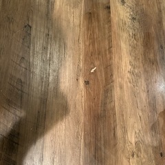 一枚板のダイニングテーブル＋イス4脚セットの画像